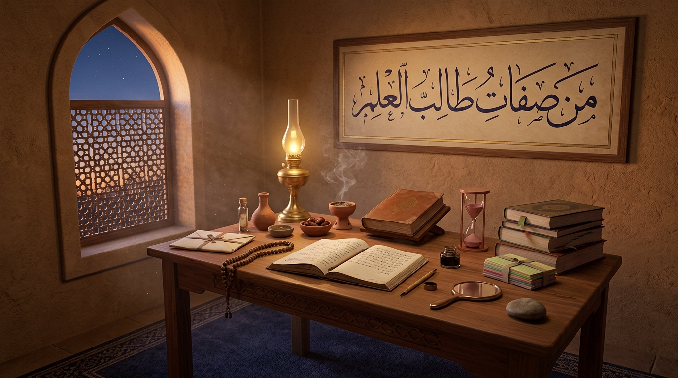 من صفات طالب العلم - Image 1